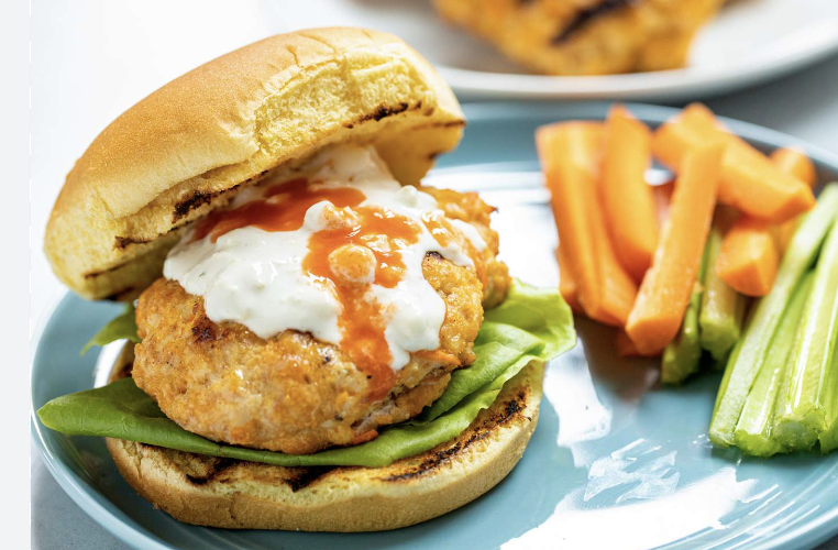 Buffalo Chicken Burger